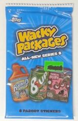 Wacky Packages: Stickers: All-New Series 8: Booster Pack: Stickered